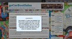 Desktop Screenshot of gocarbootsales.com